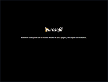 Tablet Screenshot of eurosofa.com